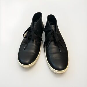VINCE // Black Leather Abe Chukka Boot Sneakers Shoes Men’s Size 8.5